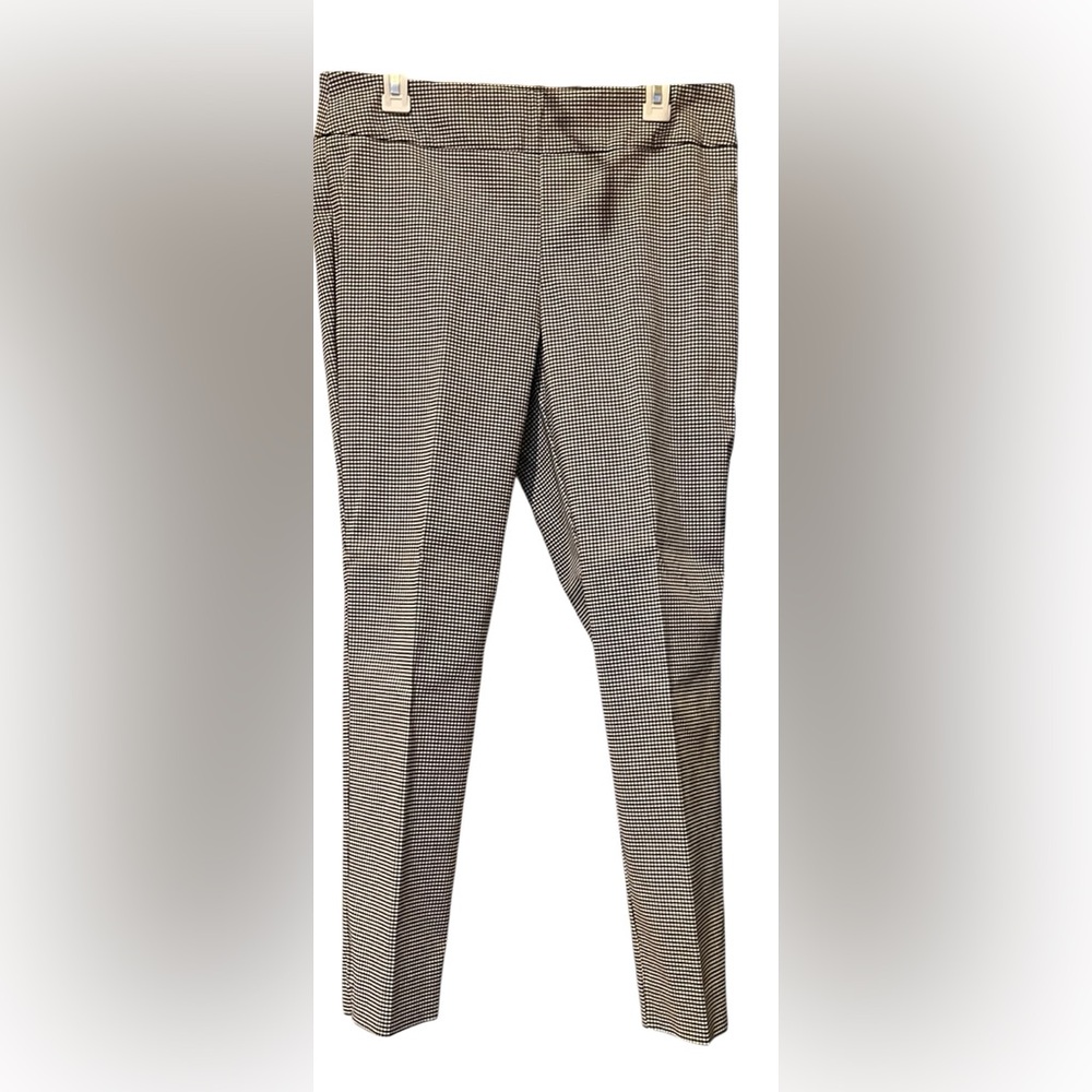 Counterparts Monochrome Checkered Straight Leg Pants